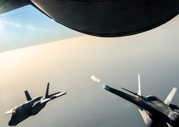 U.S. and Israeli F-35s participate in exercise Enduring Lightning III