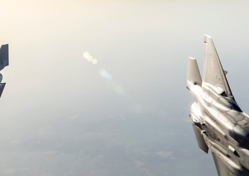 U.S. and Israeli F-35s participate in exercise Enduring Lightning III