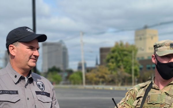 Mountain Warriors, KSP, LMPD work joint operation in Louisville