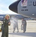 Grissom vice commander completes farewell flight