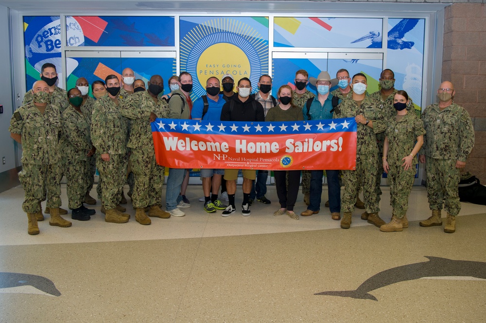 NMRTC Sailors Return from Deployment
