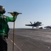 F/A-18E Super Hornet Lands On Flight Deck