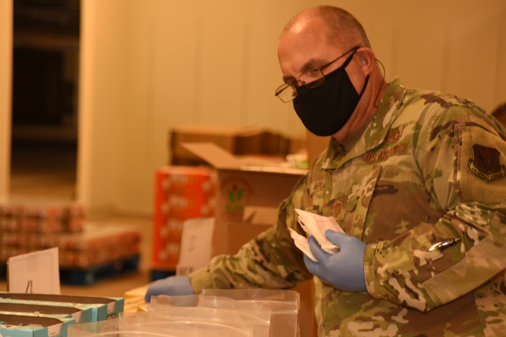 Greater Lansing COVID-19 Joint Task Force Food Bank Team Lend a Hand