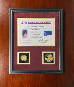 Army Recovery Care Program earns Wolf Pack Award