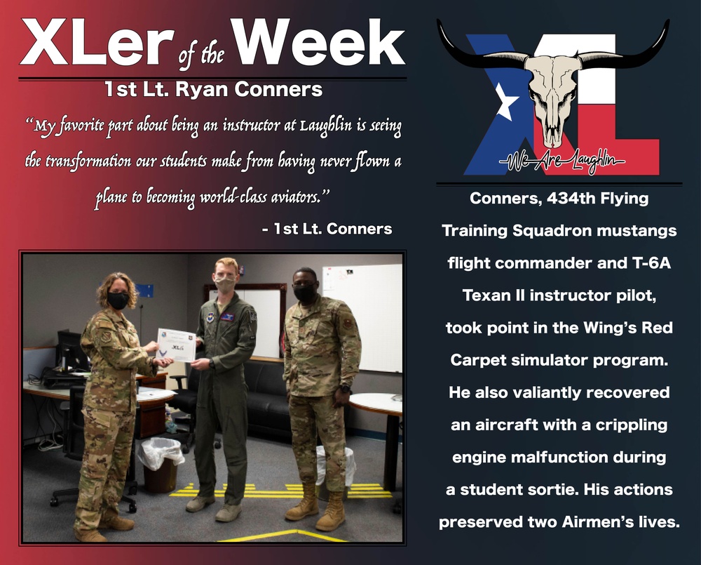 XLer of the week: 1st Lt. Ryan Connors