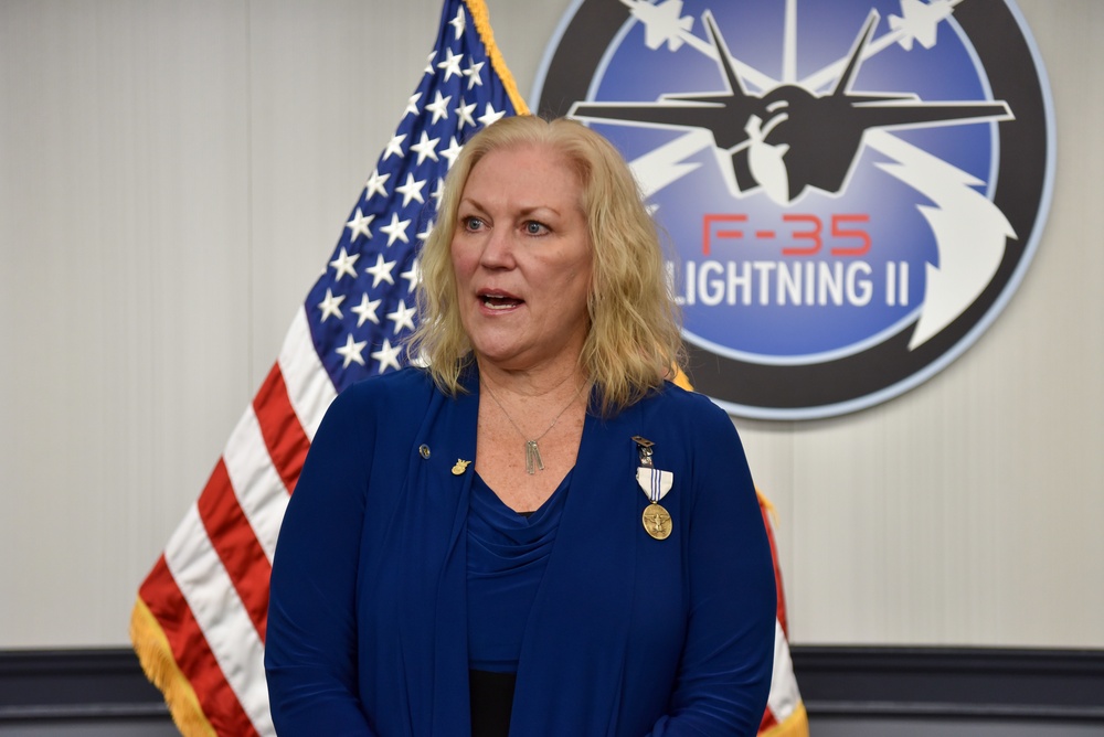 F-35 Director of Finance Retires