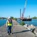 Rochester Harbor east pier repair project