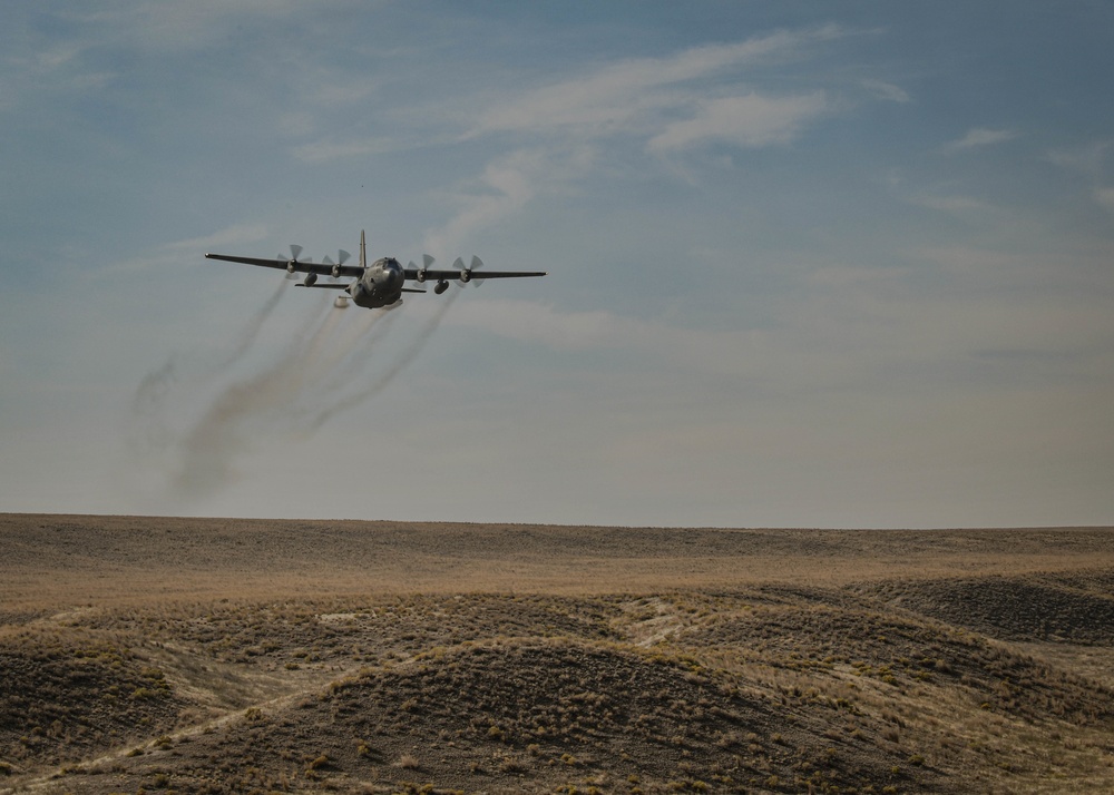 Aerial herbicide operations enable safe training at Mountain Home