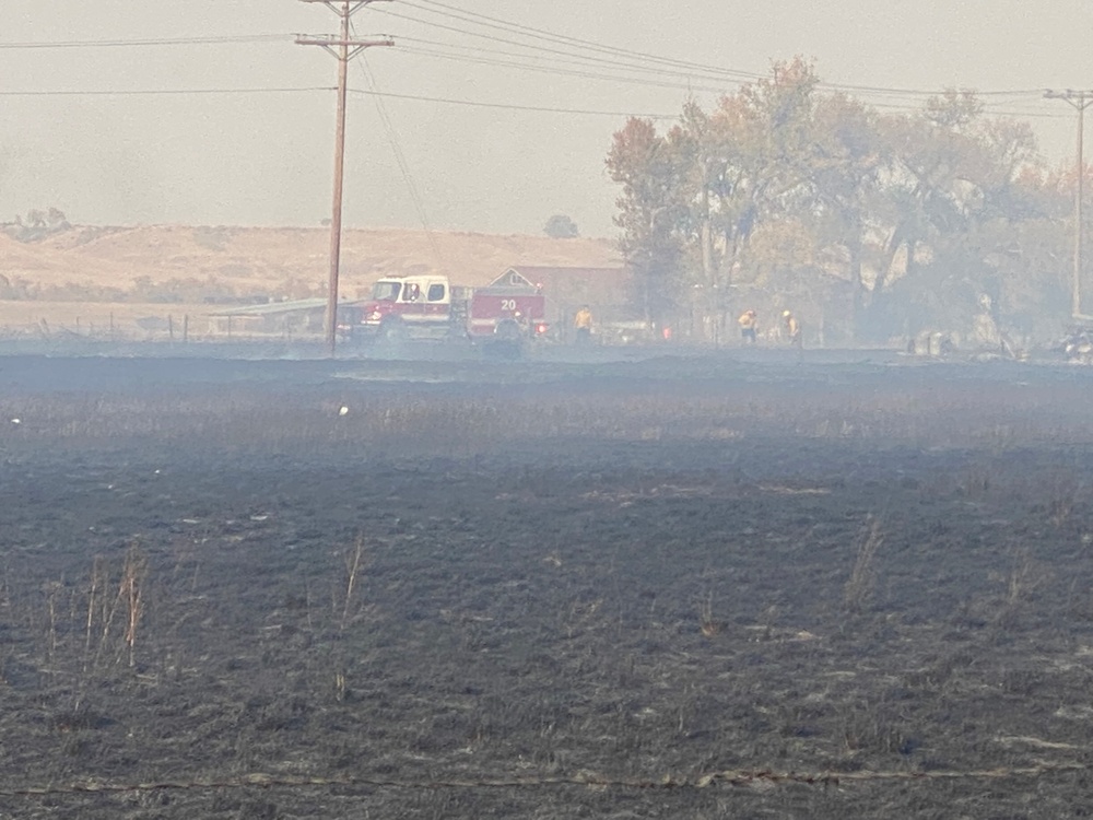 Malmstrom fire department assists in local wildland fire response