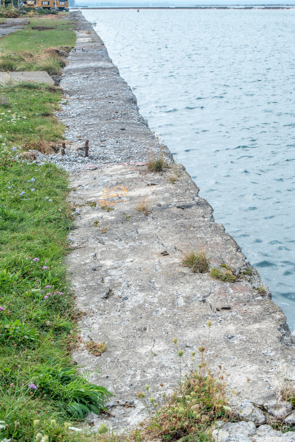 Groundbreaking ceremony for seawall repairs at Ralph C. Wilson, Jr. Centennial Park