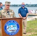 Groundbreaking ceremony for seawall repairs at Ralph C. Wilson, Jr. Centennial Park