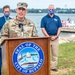 Groundbreaking ceremony for seawall repairs at Ralph C. Wilson, Jr. Centennial Park