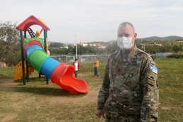 Indiana Guardsman leads charitable efforts in Kosovo