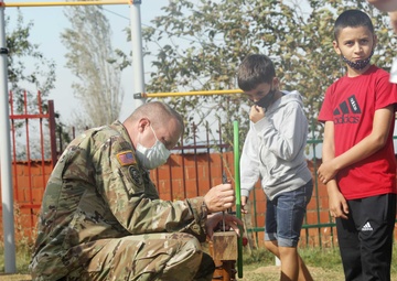Indiana Guardsman leads charitable efforts in Kosovo