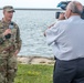 Groundbreaking ceremony for seawall repairs at Ralph C. Wilson, Jr. Centennial Park