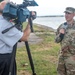 Groundbreaking ceremony for seawall repairs at Ralph C. Wilson, Jr. Centennial Park