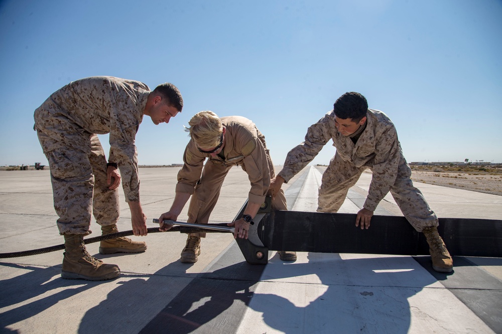 WTI Marines conduct an M31 arrestment