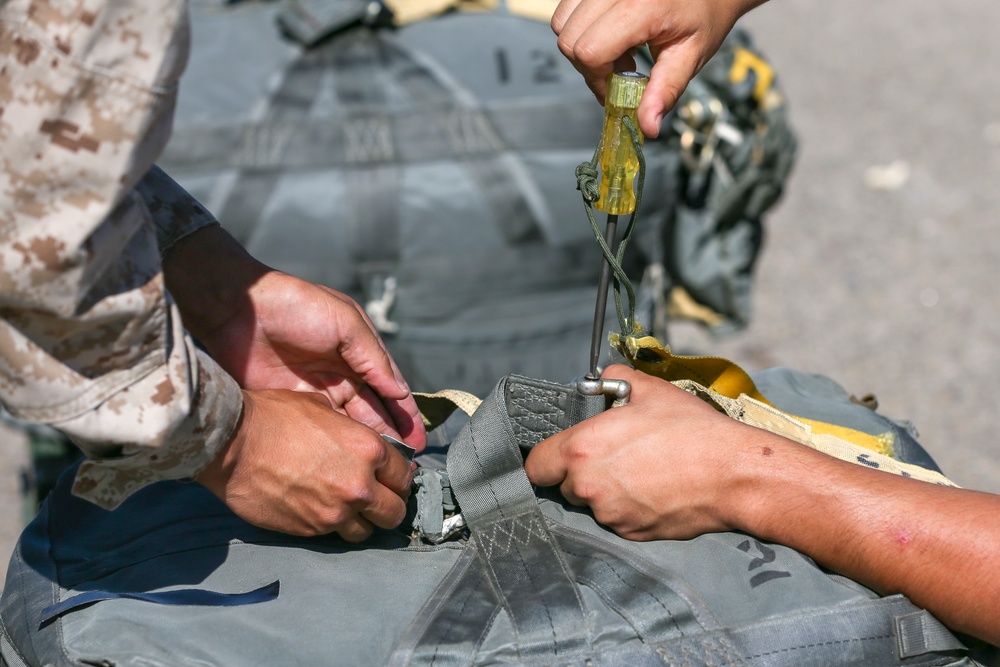 TSB Marines conduct aerial delivery and military freefall