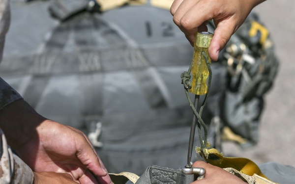 TSB Marines conduct aerial delivery and military freefall