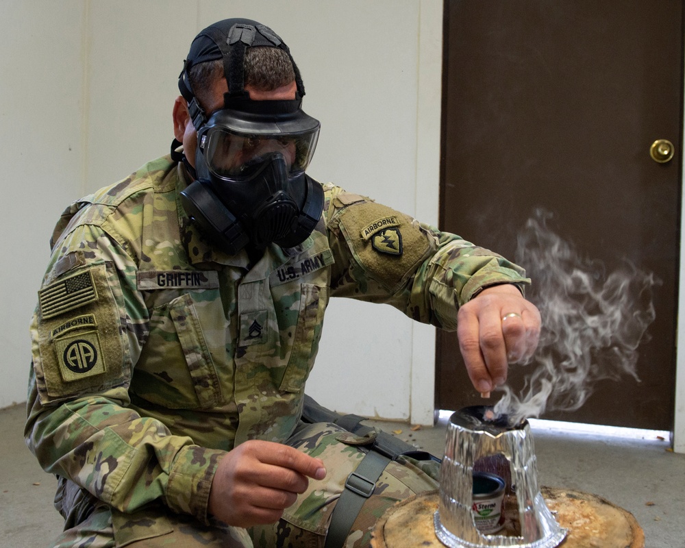 ‘Oak’ paratroopers conduct gas chamber training at JBER