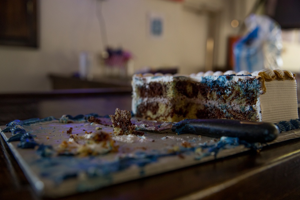 1st Marine Division Celebrates U.S. Navy's 245th Birthday