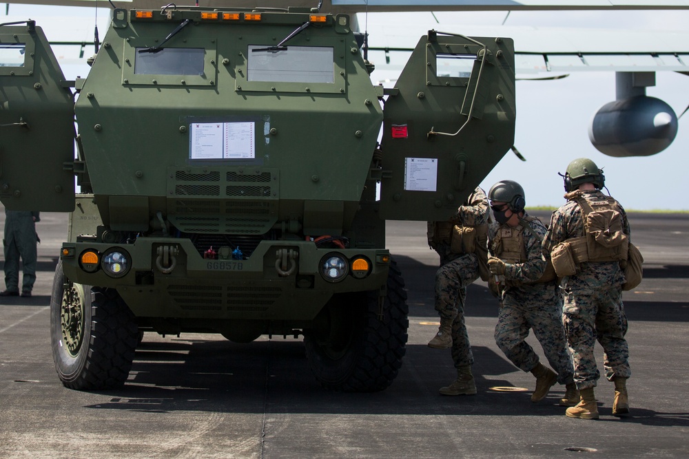 Long Range Precision: HIMARS Makes a move at Iwo To