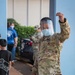 Hawaii National Guard Assists the Department of Health with Flu Vaccinations at Honowai Elementary