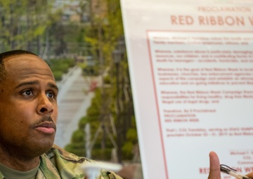 USAG Humphreys proclaims Red Ribbon Week