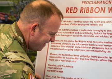 USAG Humphreys proclaims Red Ribbon Week
