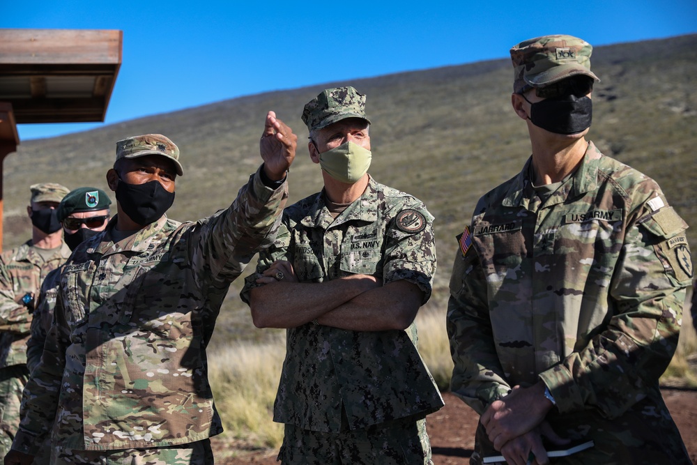 U.S. Indo-Pacific Commander visits Pohakuloa Training Area