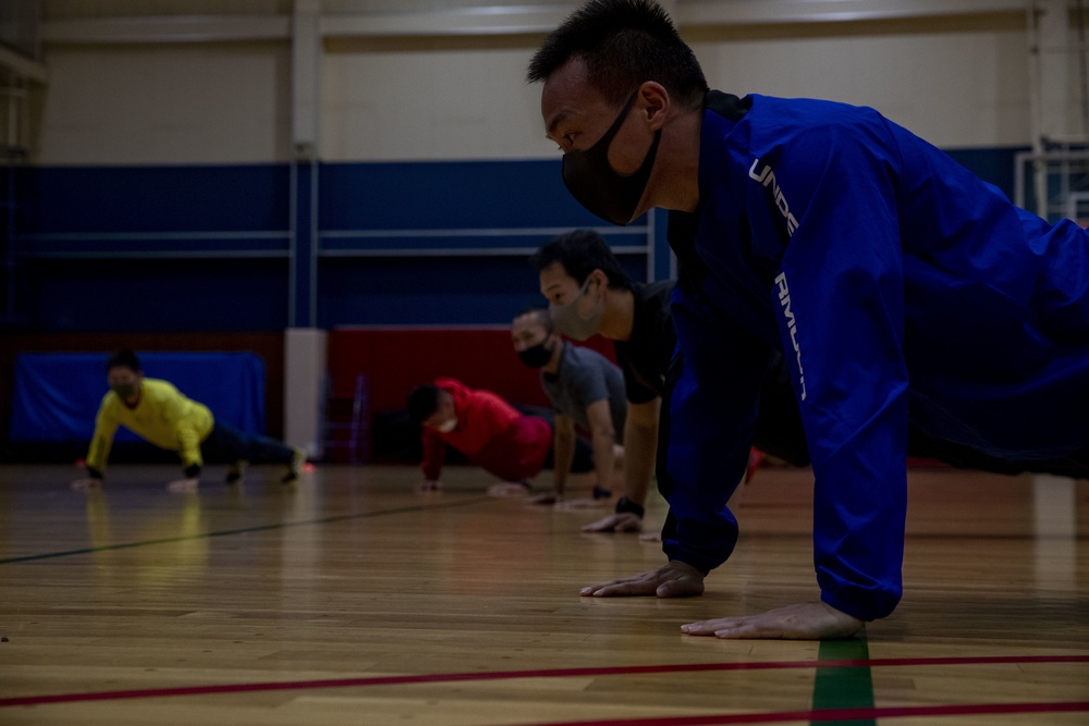 JSDF Members visit CATC Camp Fuji for a tour around the base