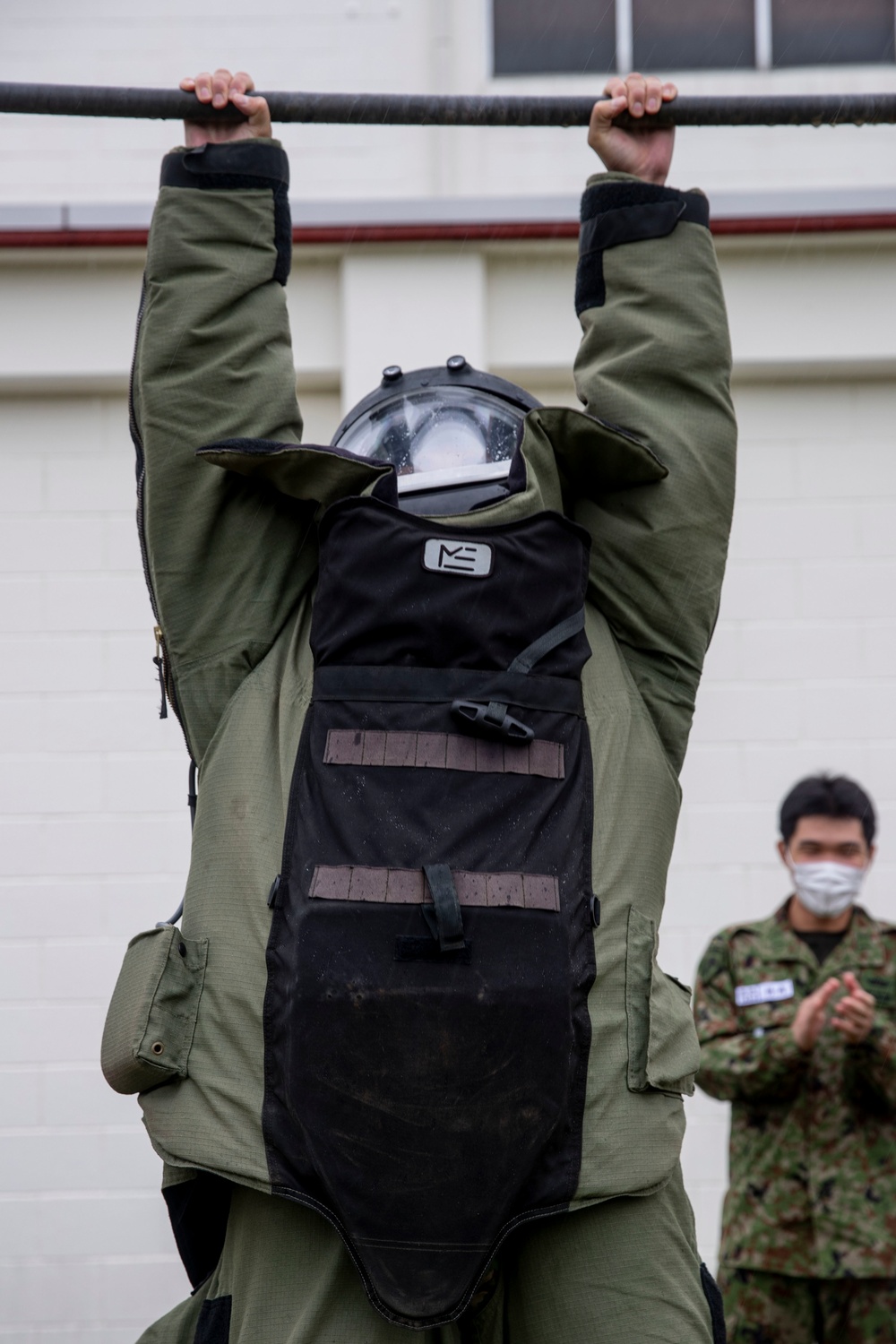 JSDF Members visit CATC Camp Fuji for a tour around the base