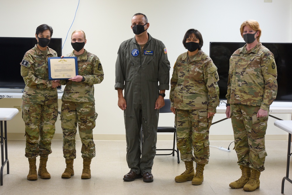 Medical Support Staff Recieve Awards for Defense Support of Civil Authorities Mission at Guam Memorial Hospital