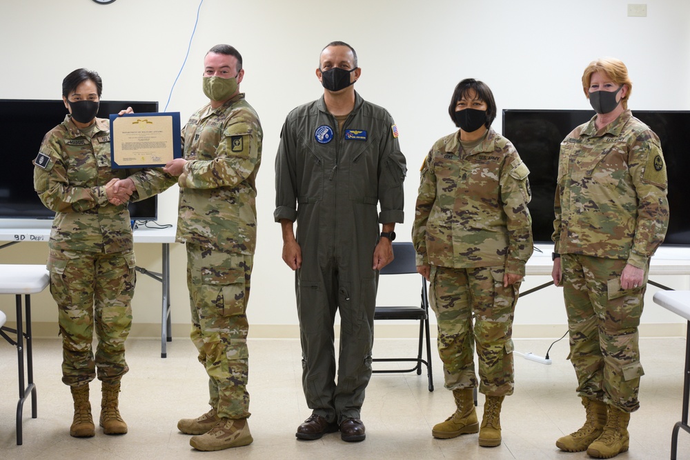 Medical Support Staff Recieve Awards for Defense Support of Civil Authorities Mission at Guam Memorial Hospital
