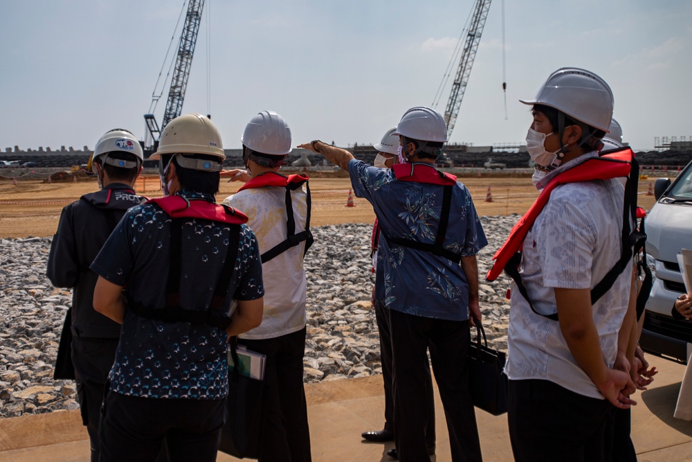 Construction of the Futenma Replacement Facility