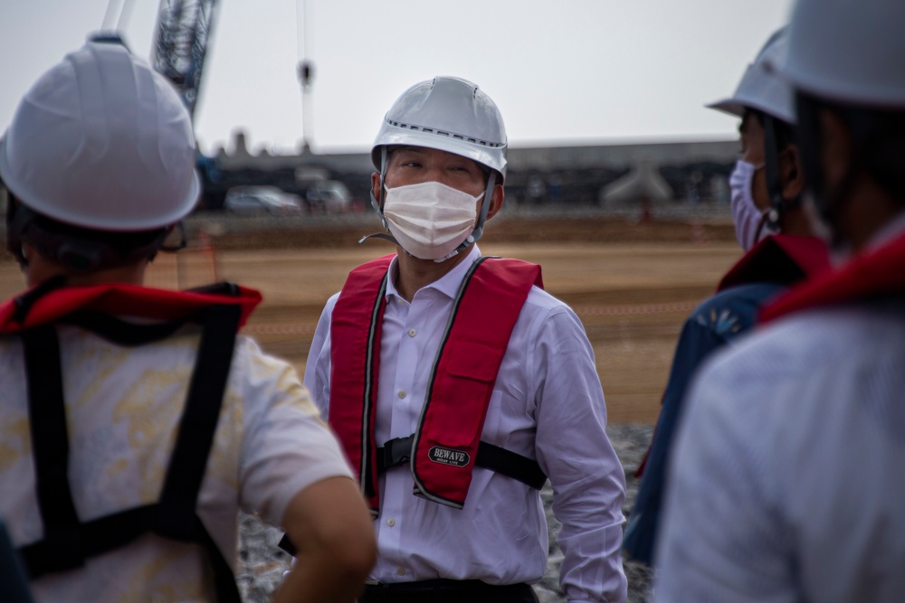 Construction of the Futenma Replacement Facility