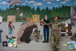 Artistic Airman Leaves Lasting Impression