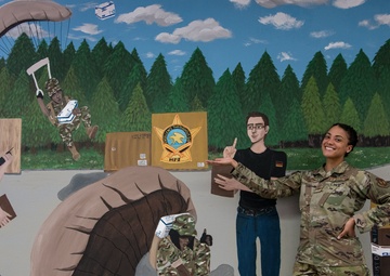 Artistic Airman Leaves Lasting Impression