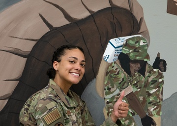Artistic Airman Leaves Lasting Impression