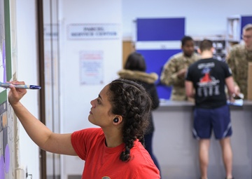 Artistic Airman Leaves Lasting Impression