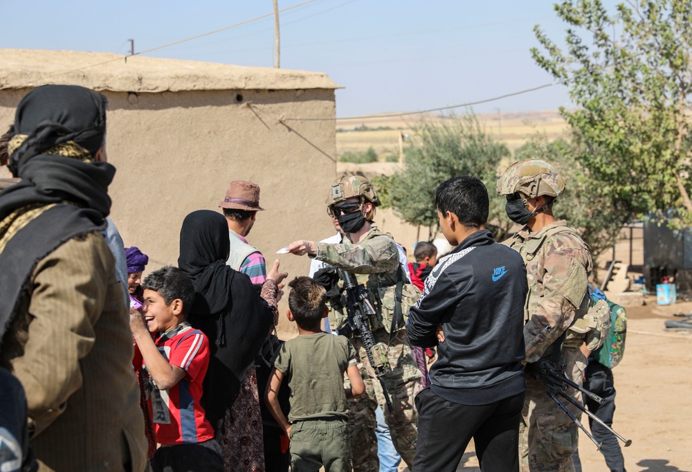 Convoy Operations in Northeastern Syria