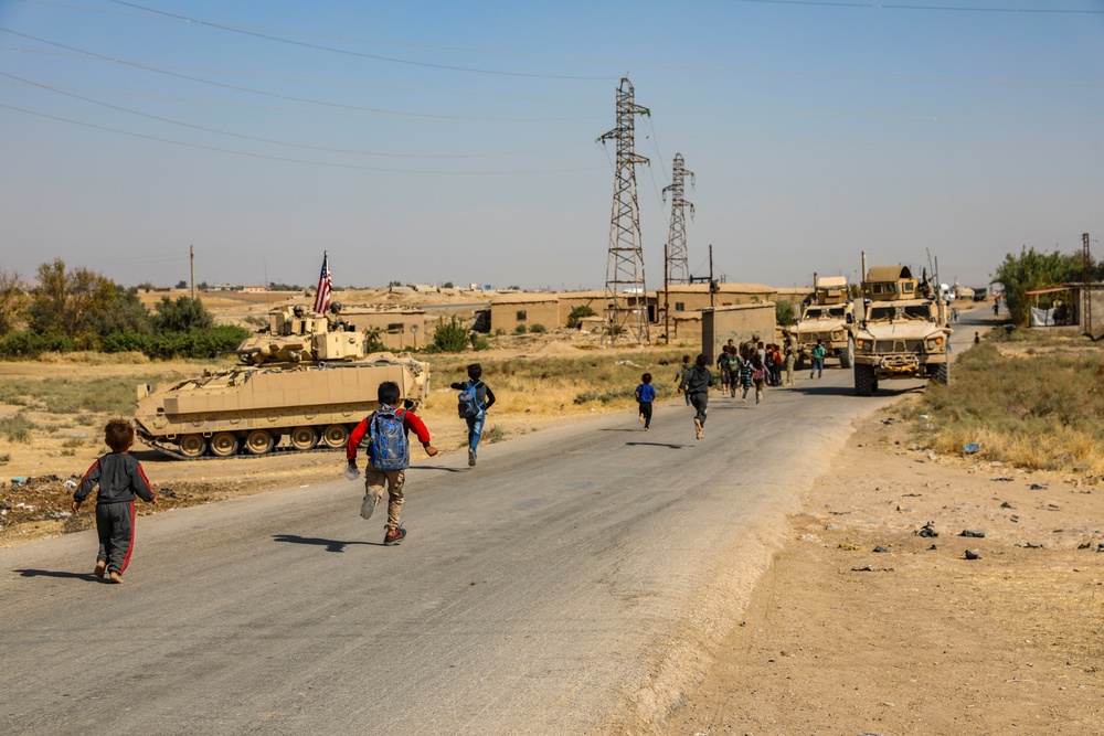 Convoy Operations in Northeastern Syria