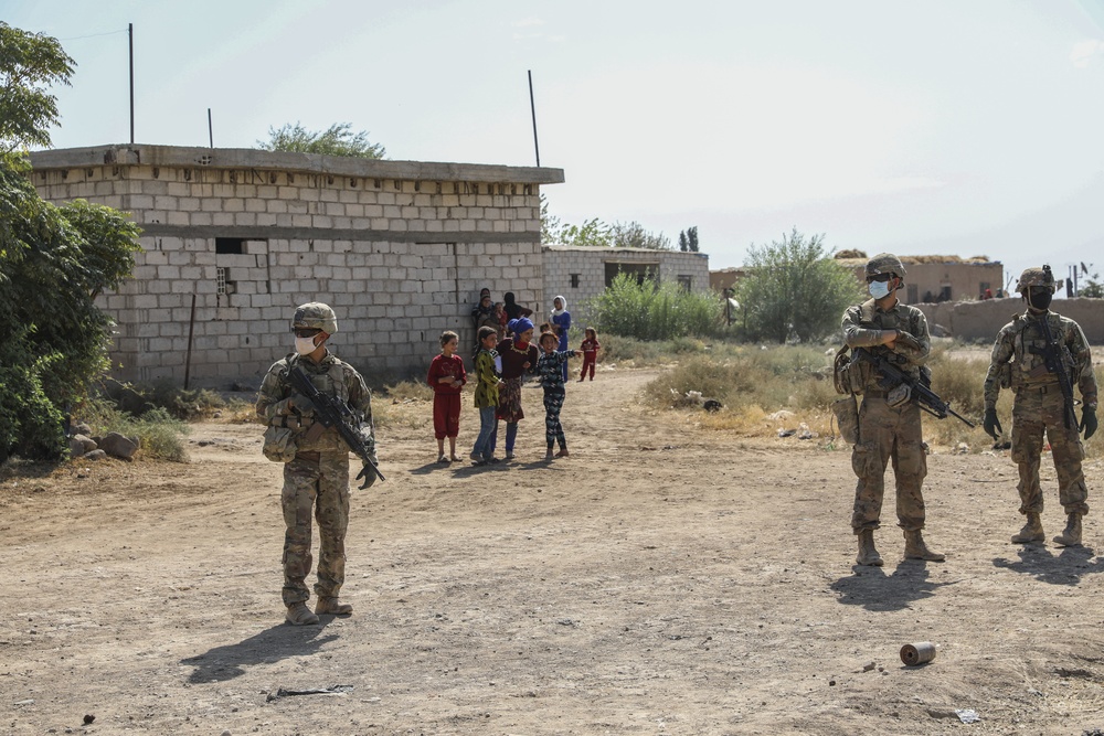 Convoy Operations in Northeastern Syria