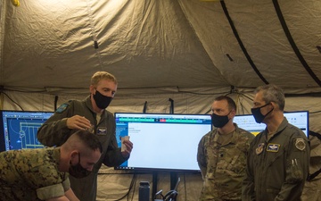 Pacific Air Forces commander receives Valiant Shield brief