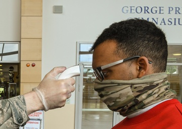 Airman Stays Fit to Fight During Pandemic