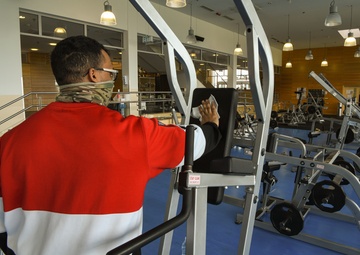Airman Stays Fit to Fight During Pandemic