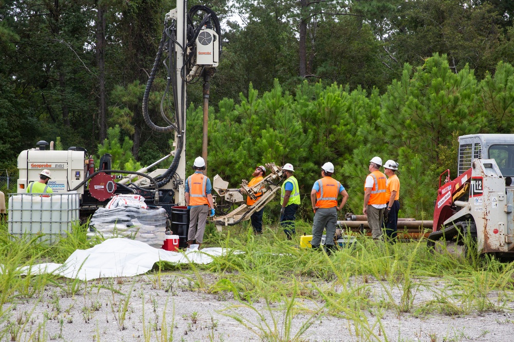 Camp Lejeune conducts water well testing