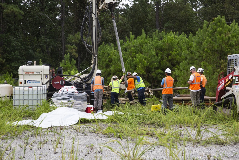 Camp Lejeune conducts water well testing