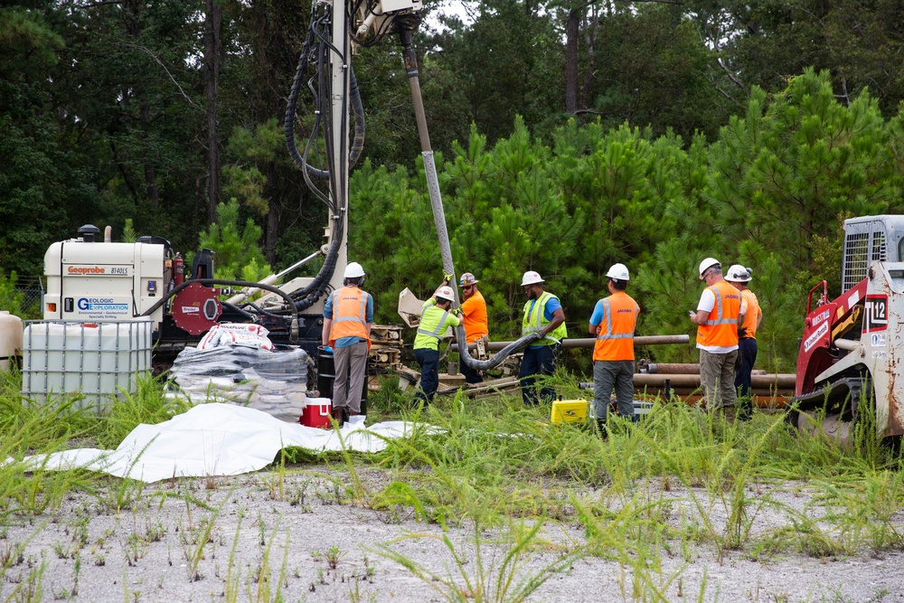 Camp Lejeune conducts water well testing