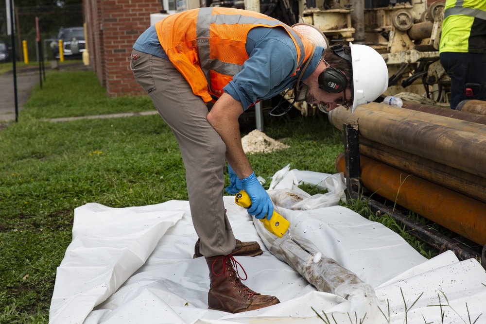 Camp Lejeune conducts water well testing